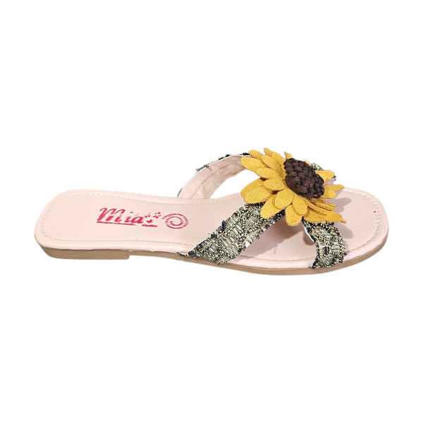 Sandalia Mia Est. 100 Oro y Girasol