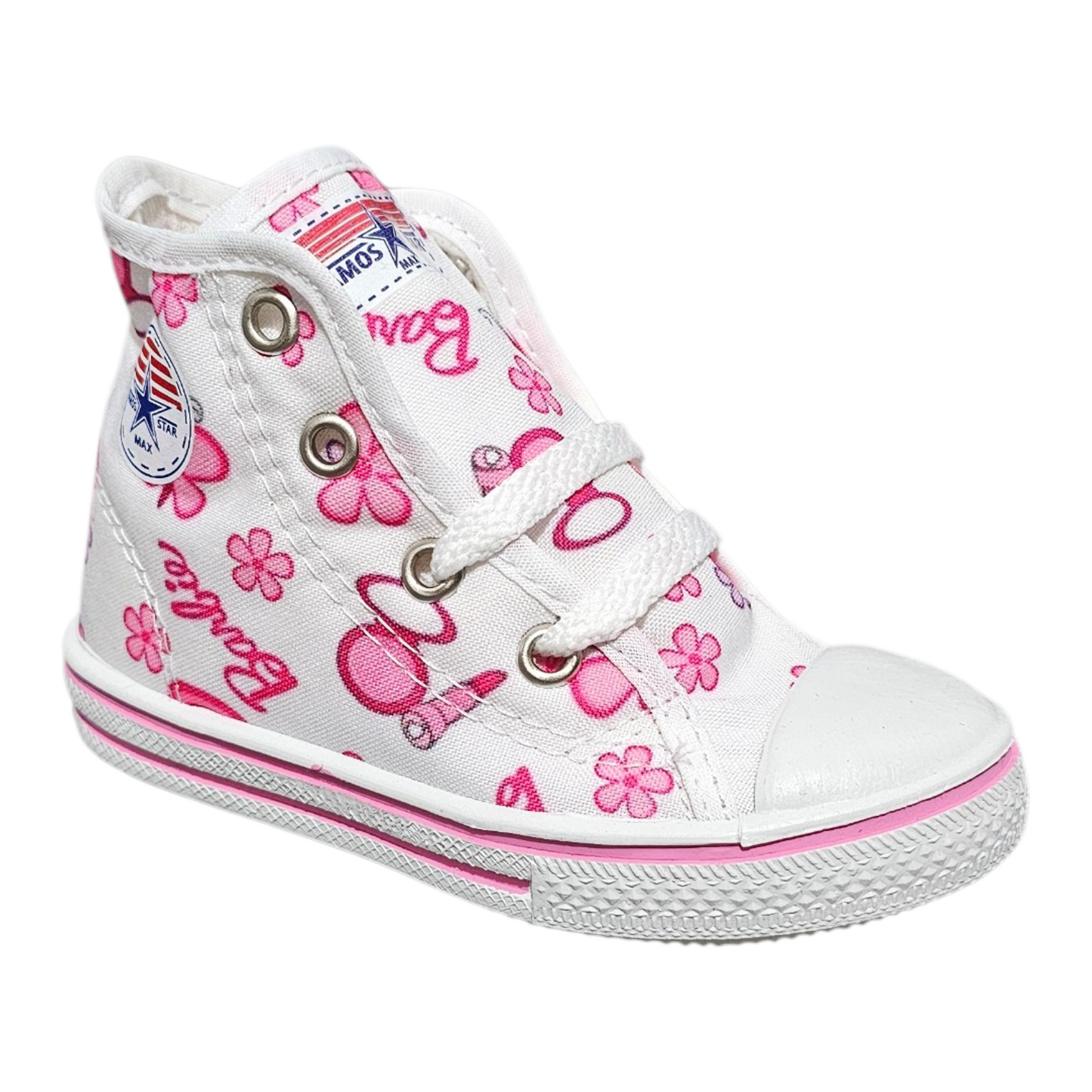 Tenis VAMOS Moda Casual Urbana Tipo Bota con Estampados