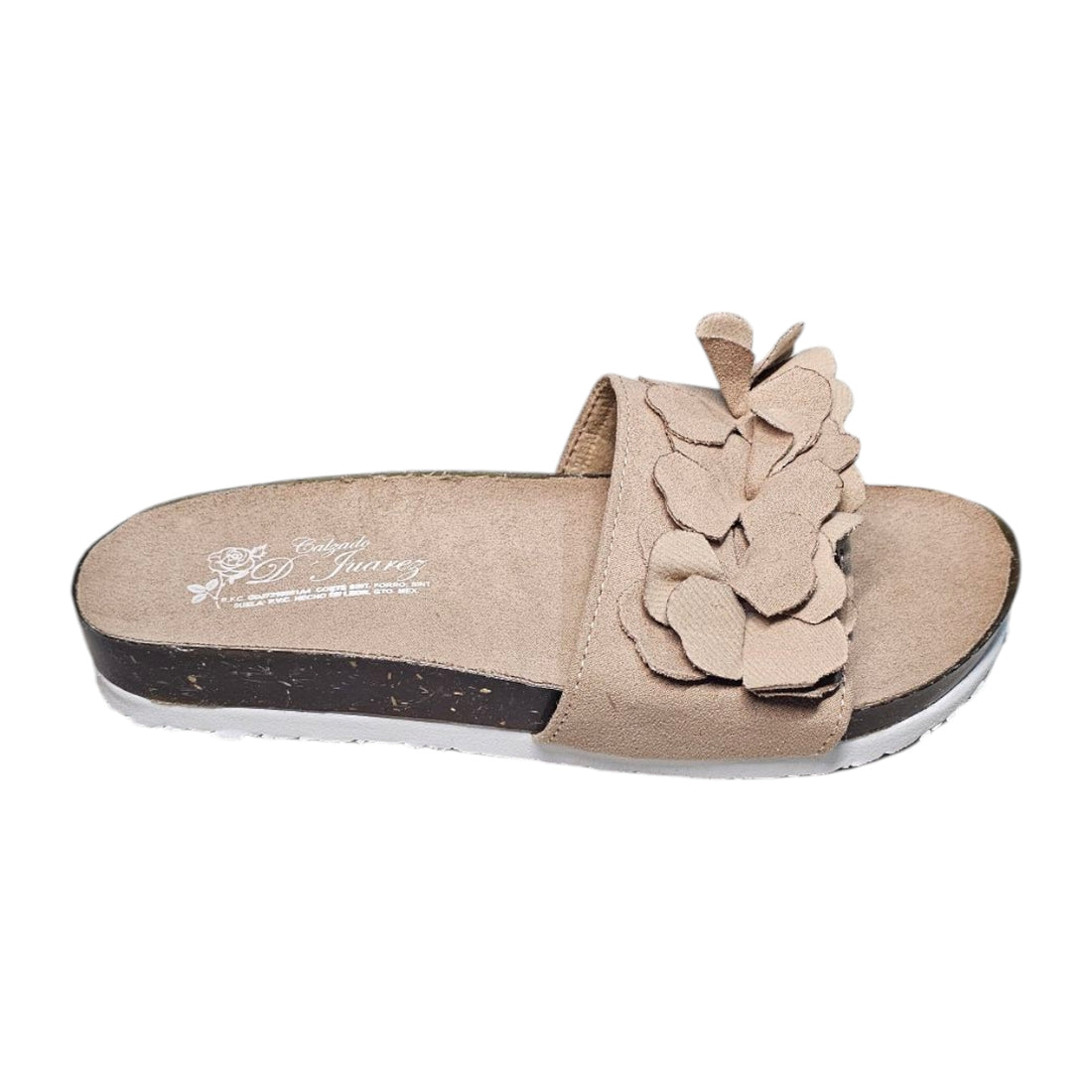 Sandalia DJUAREZ 120 Flores y Suela Gruesa
