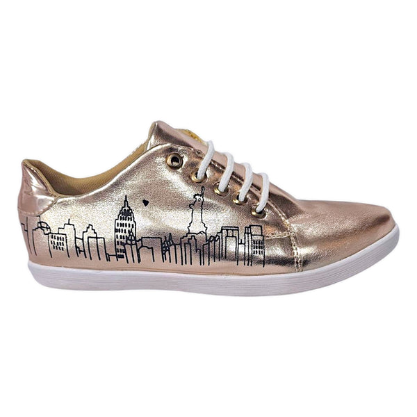 Tenis CITY Moda Casual Urbana Tipo Sneakers Calzado Para Dama