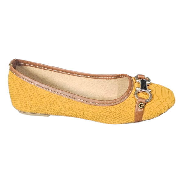 Balerina KENDRA Est 309 Flats Amarillo Mostaza