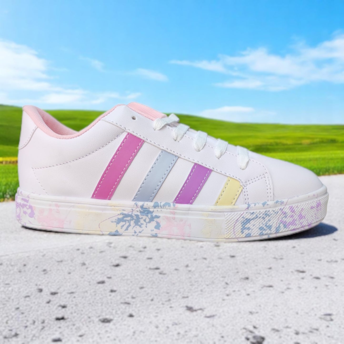 Tenis JAMA Moda Urbana Blanco Camaleon