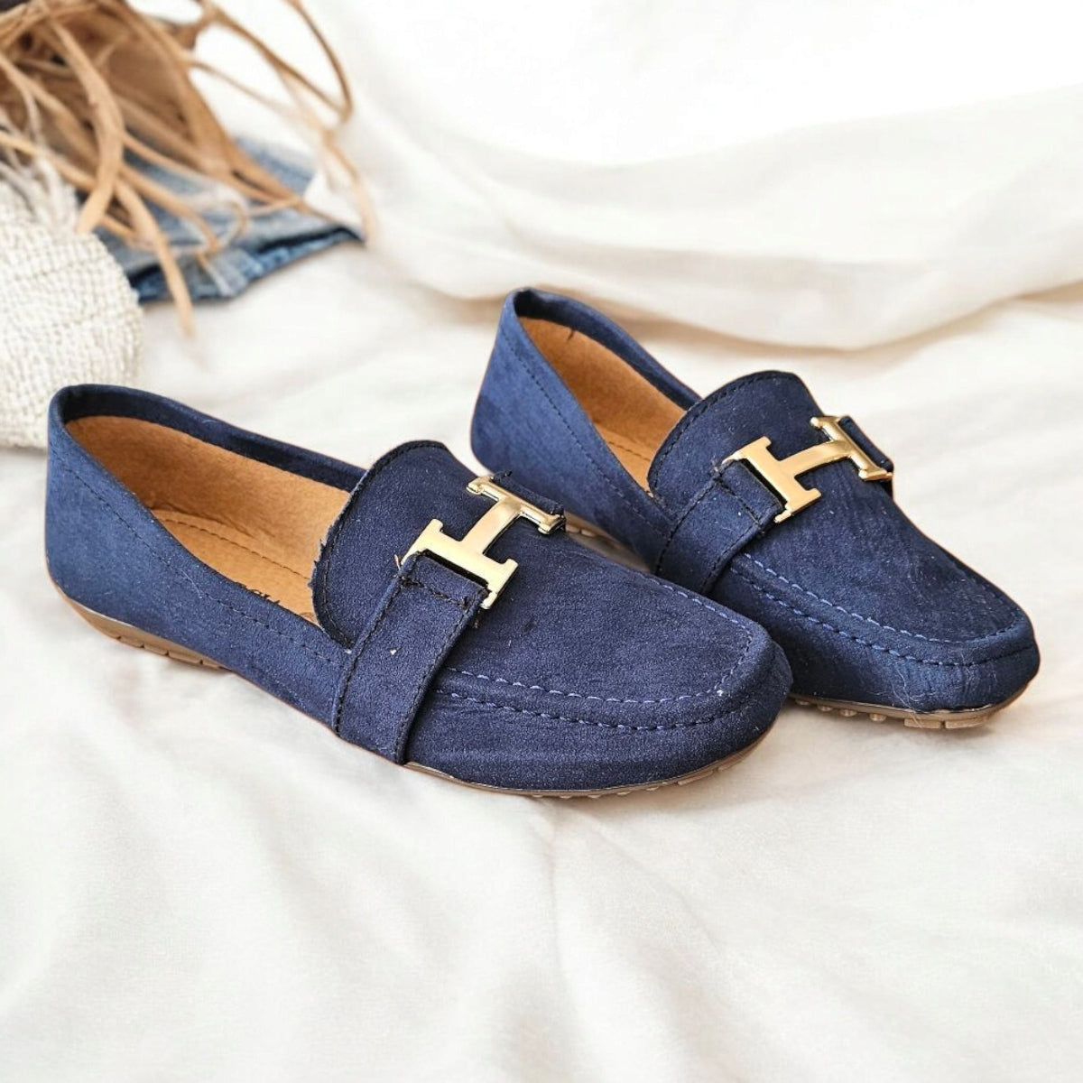 Mocasin Lady GRECIA EST 501 con Hebilla "H"