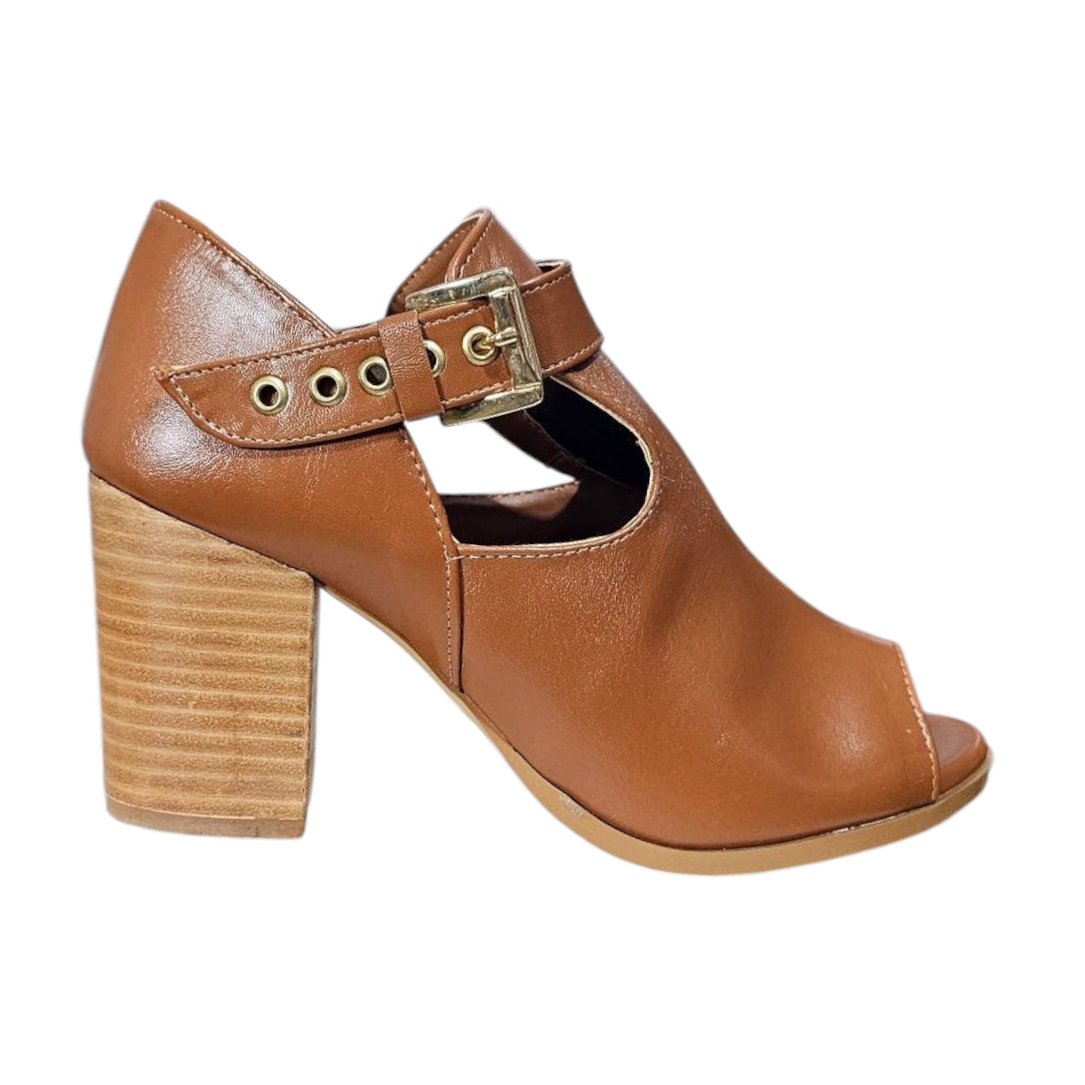 Zapato de Tacón VLine Color Melle Estilo Casual y Elegante con Punta boca de Pez