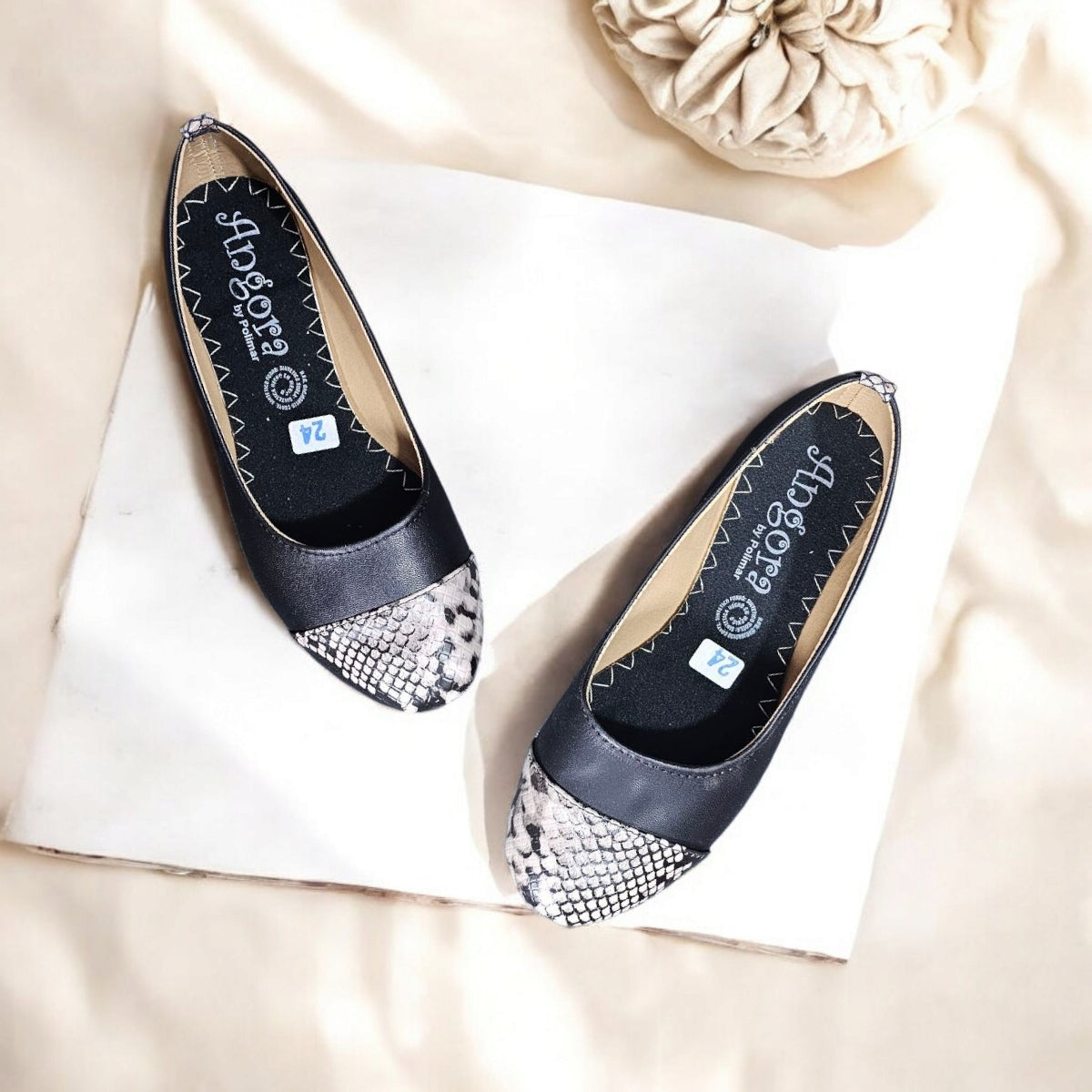 Balerinas ANGORA Est. 2019 Animal Print Flats