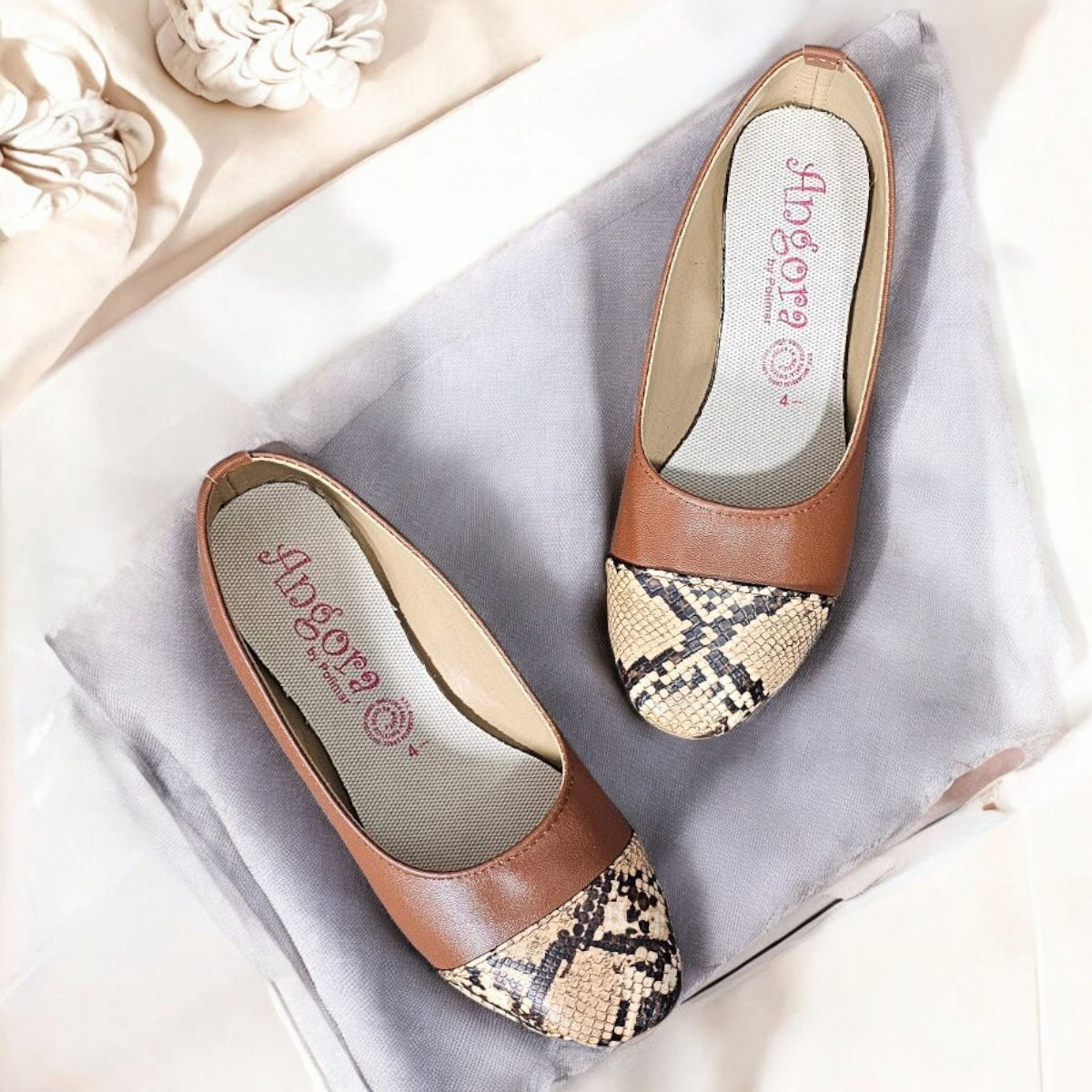 Balerinas ANGORA Est. 013 Animal Print Flats