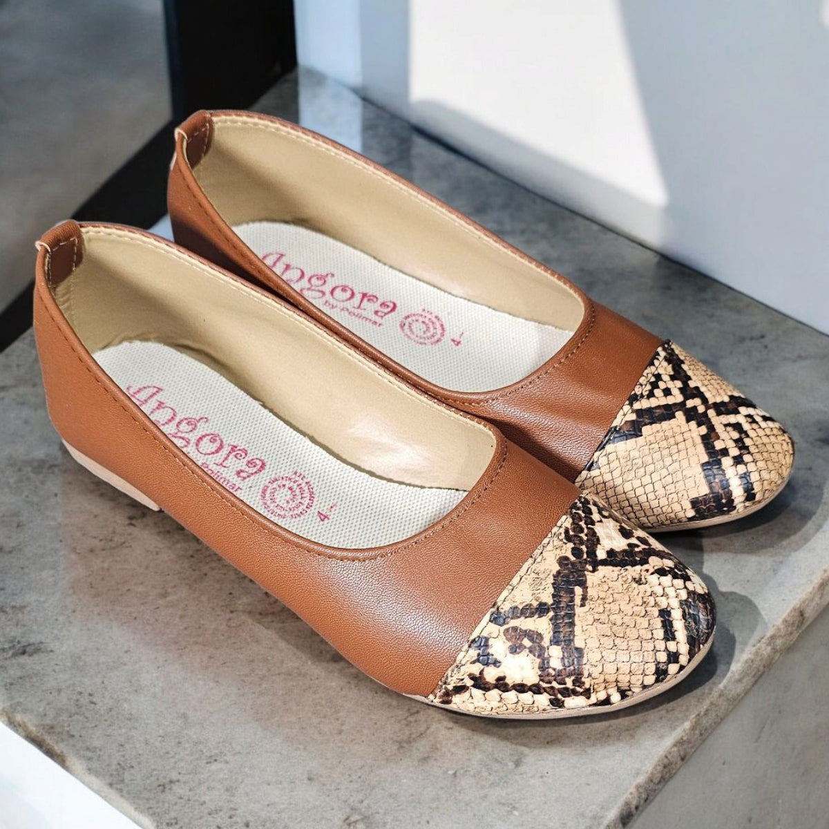 Balerinas ANGORA Est. 013 Animal Print Flats
