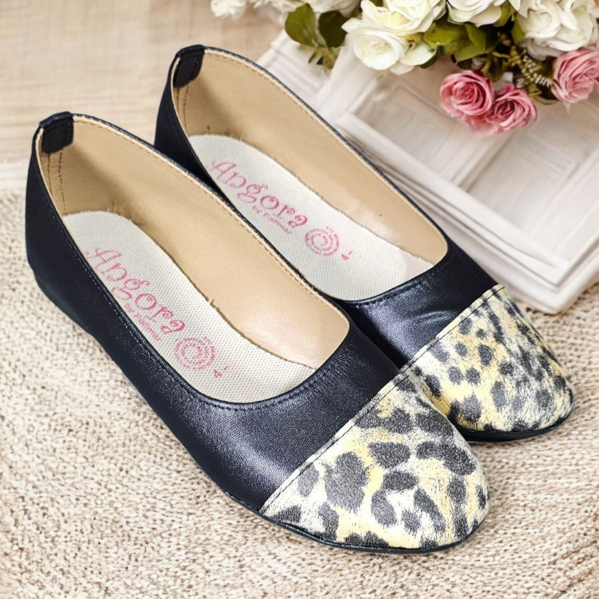 Balerinas ANGORA Est. 013 Animal Print Flats