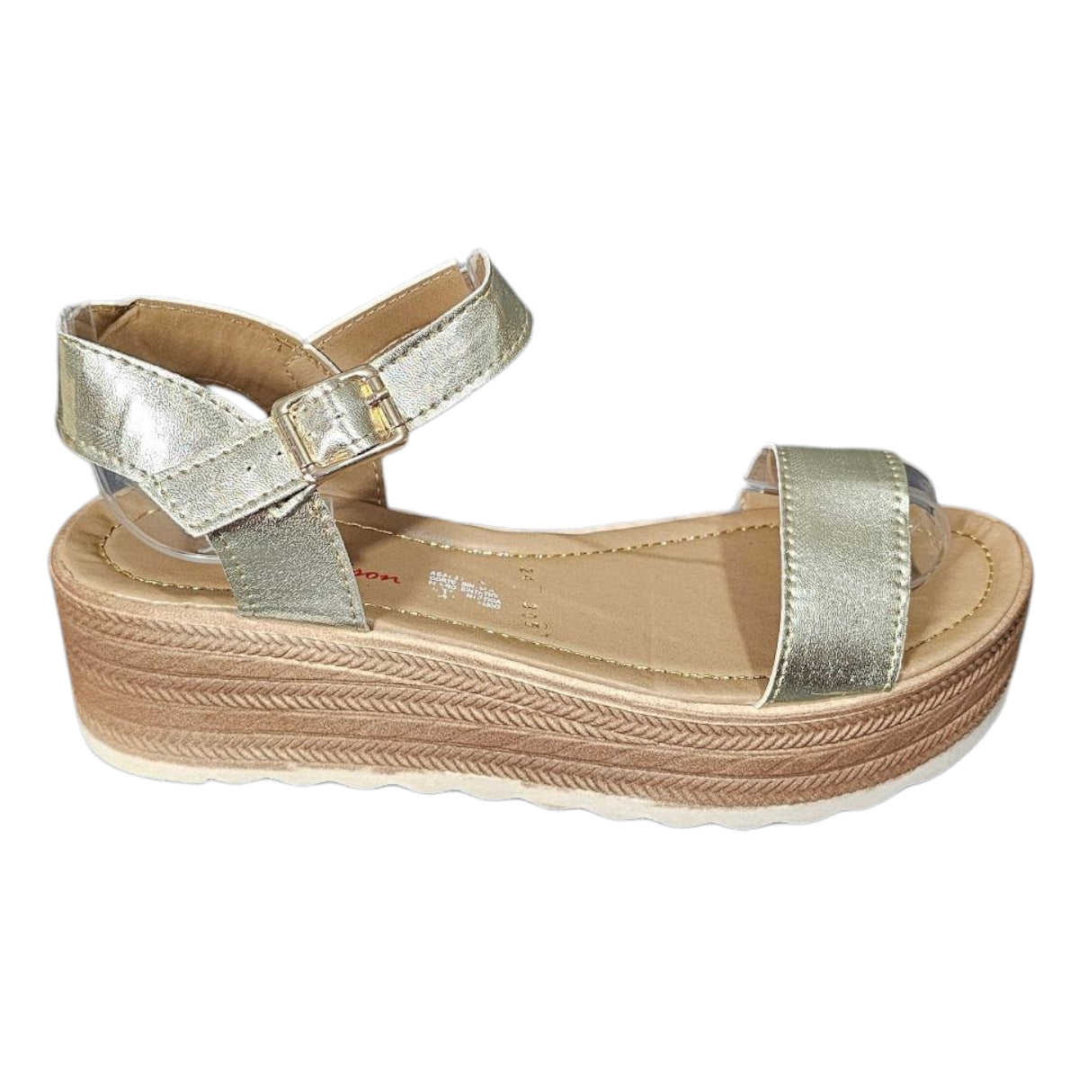Alpargatas LADY 305 Suela Alta y Ajuste Correa