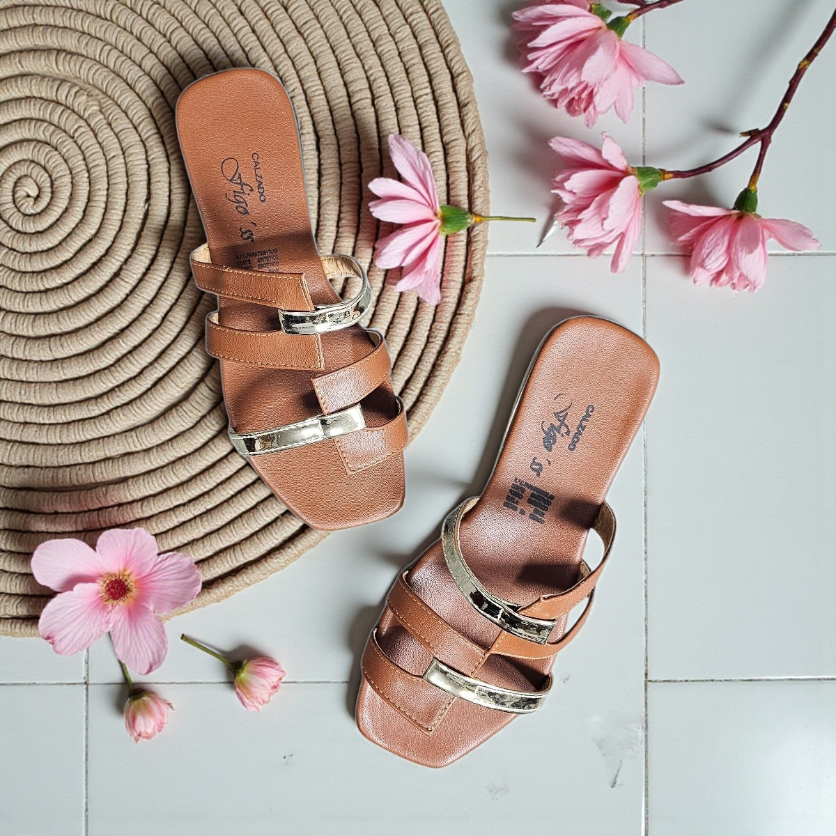 Sandalia FIGOS 520 Sandalia Slide in