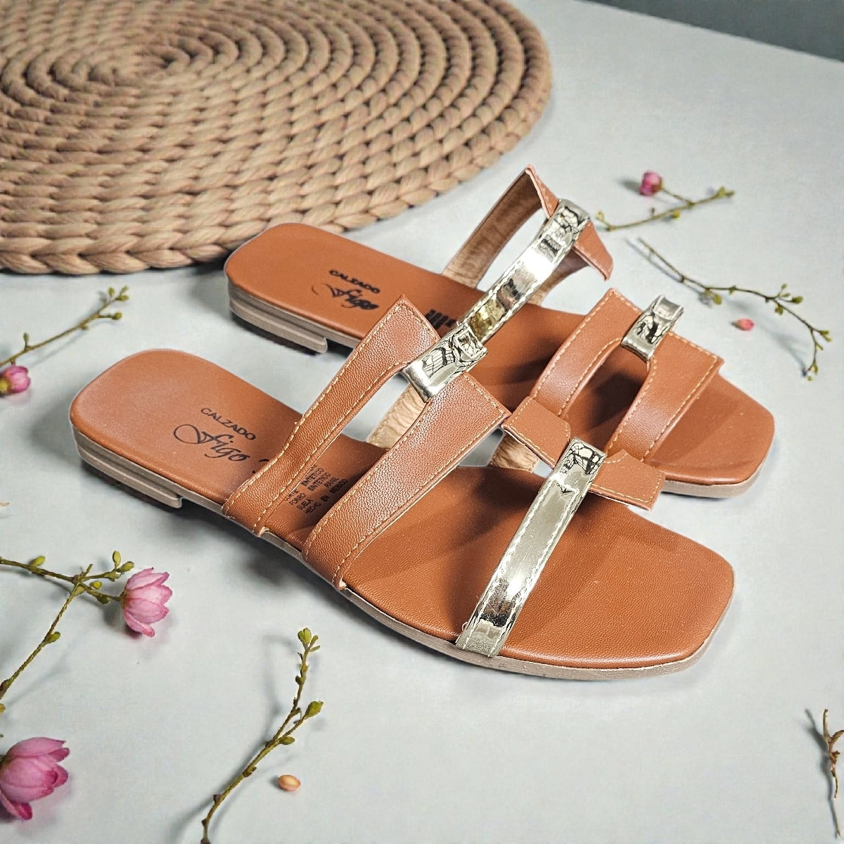 Sandalia FIGOS 520 Sandalia Slide in
