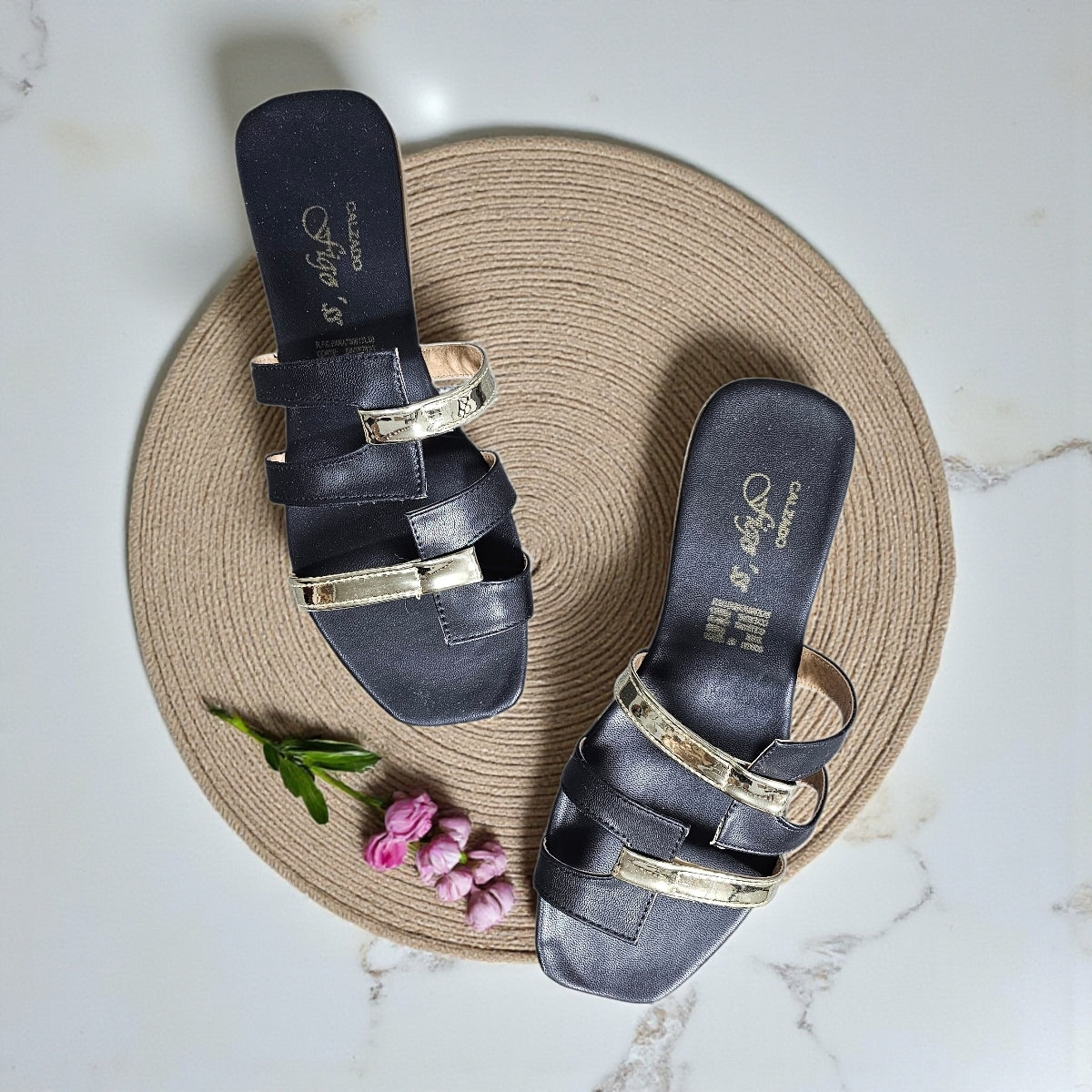 Sandalia FIGOS 520 Sandalia Slide in