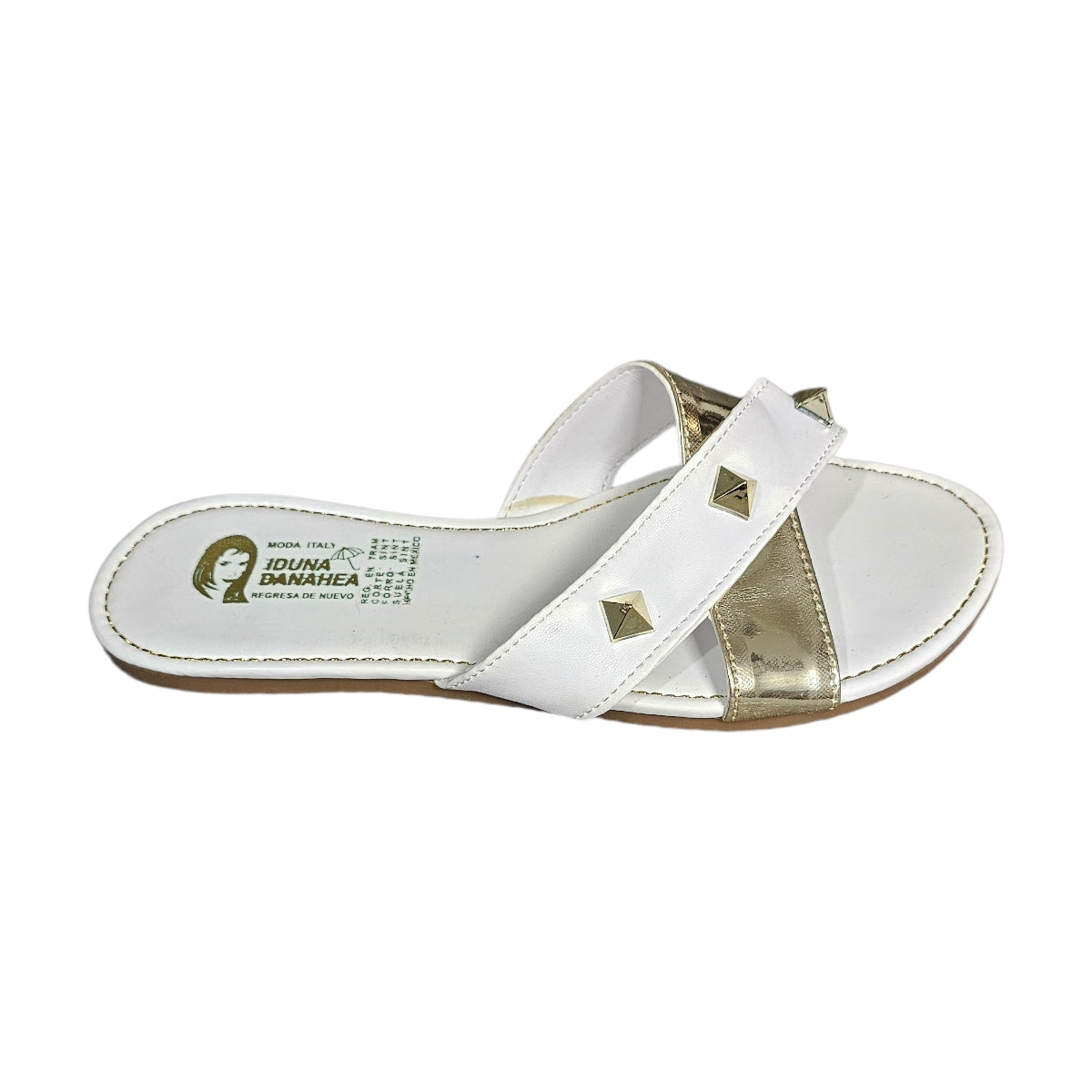 Sandalias IDUNA Est. 102 Cruzado Oro