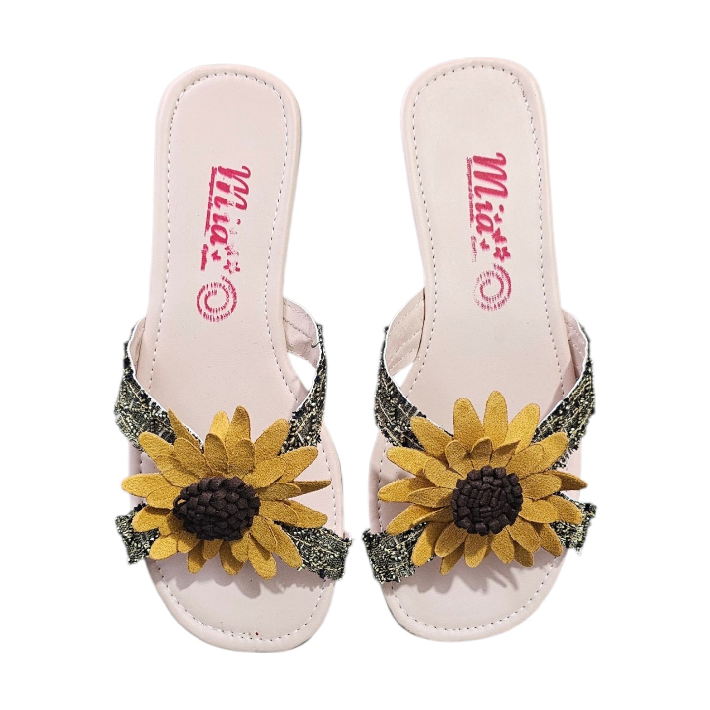 Sandalia Mia Est. 100 Oro y Girasol
