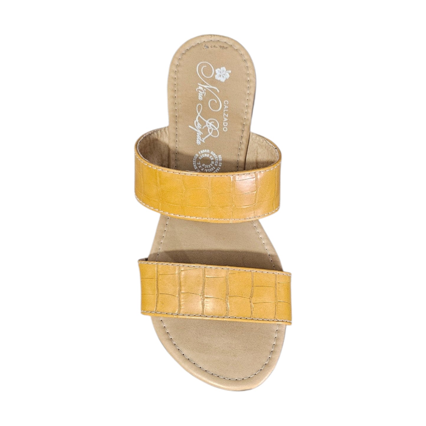 Sandalia Elegance Est. 902 Mostaza