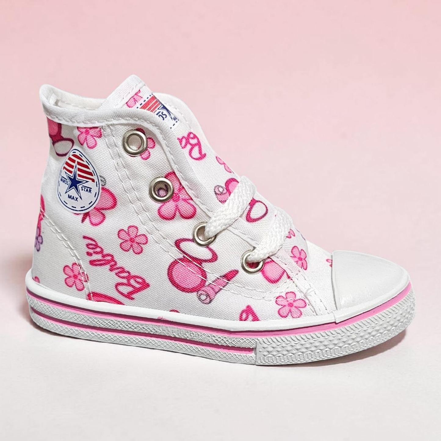 Tenis VAMOS Moda Casual Urbana Tipo Bota con Estampados