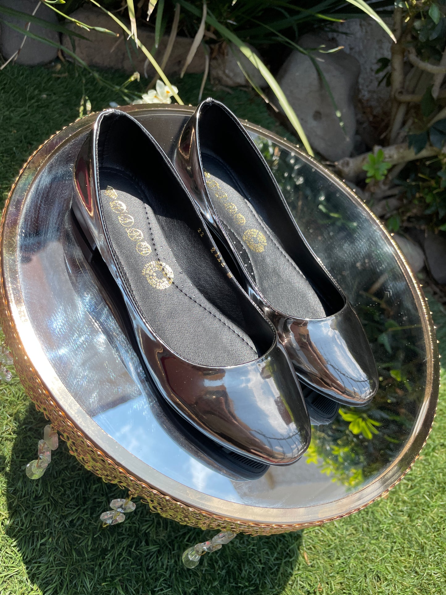 Balerinas LADY ALISON Espejo Flats Lisos Varios Colores