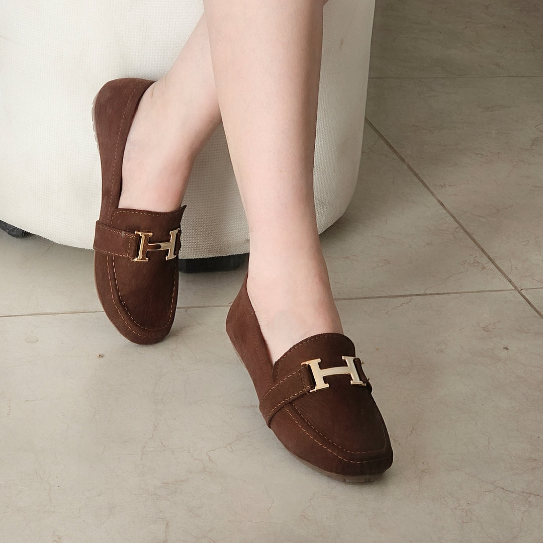 Mocasin Lady GRECIA EST 501 con Hebilla "H"