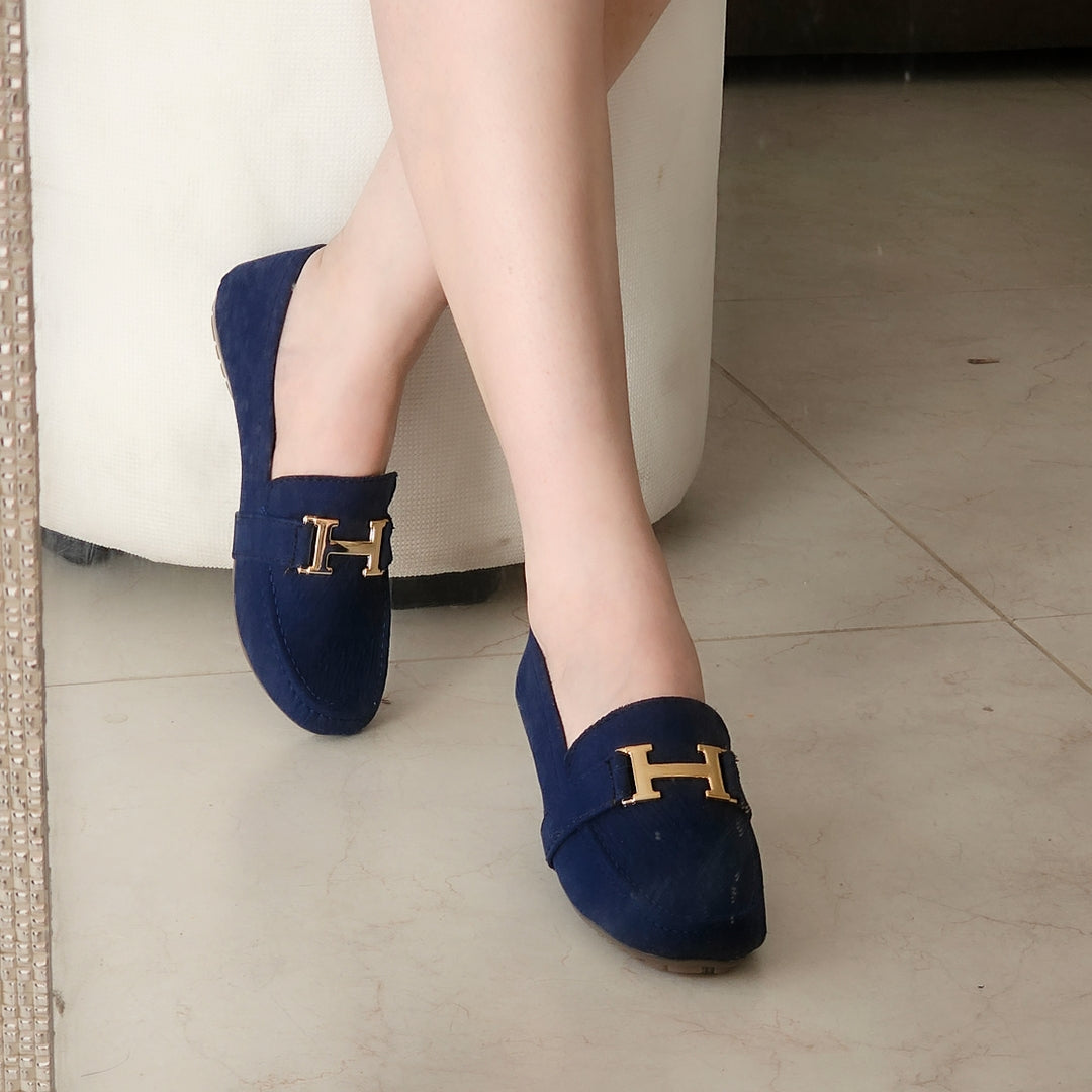 Mocasin Lady GRECIA EST 501 con Hebilla "H"