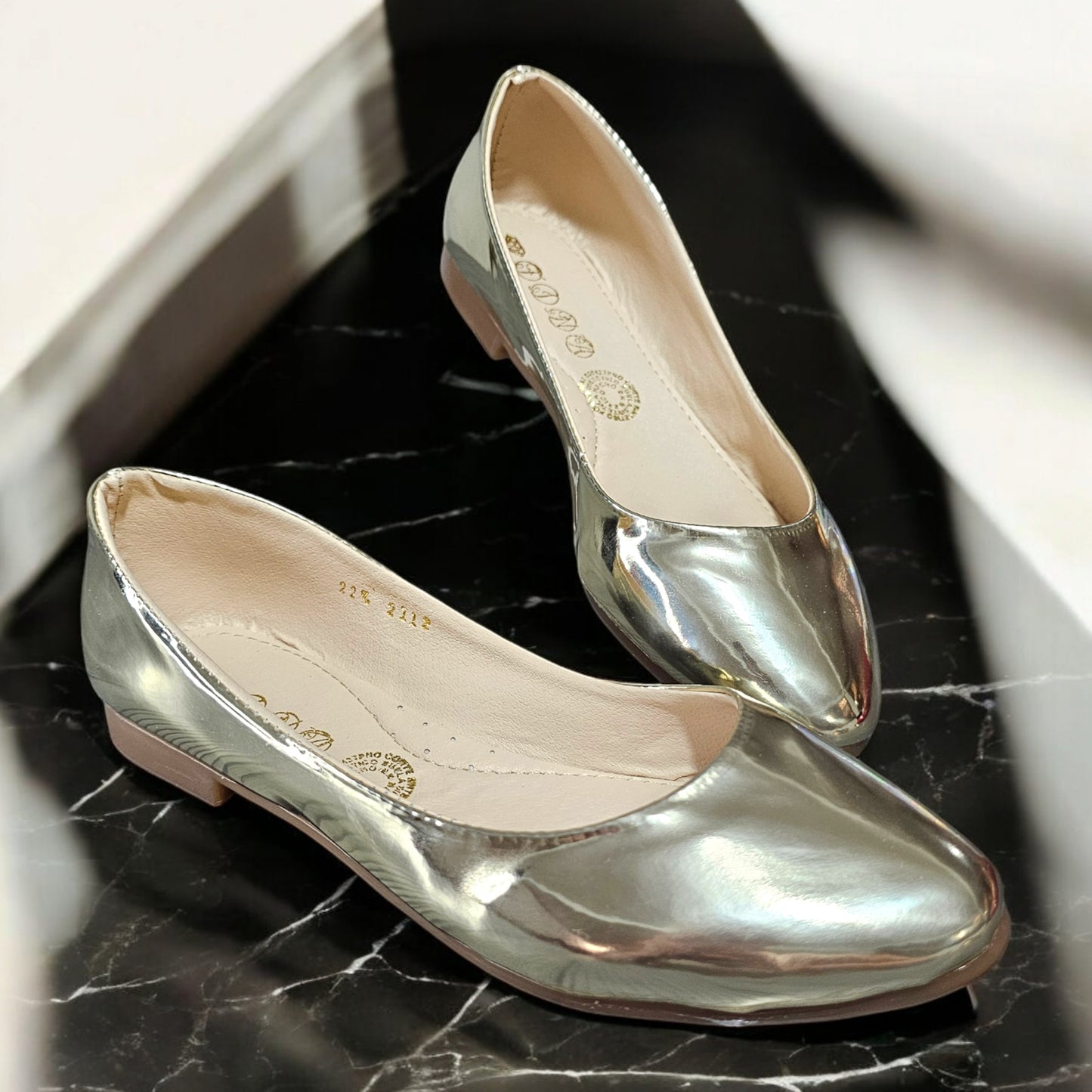 Balerinas LADY ALISON Espejo Flats Lisos Varios Colores