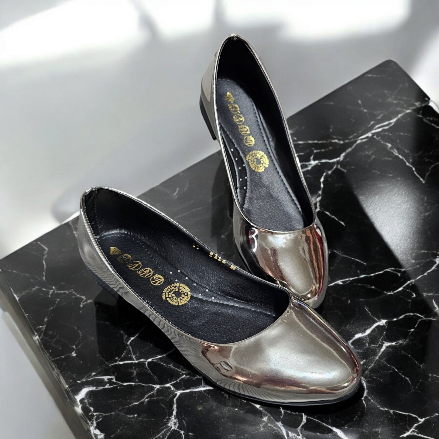 Balerinas LADY ALISON Espejo Flats Lisos Varios Colores