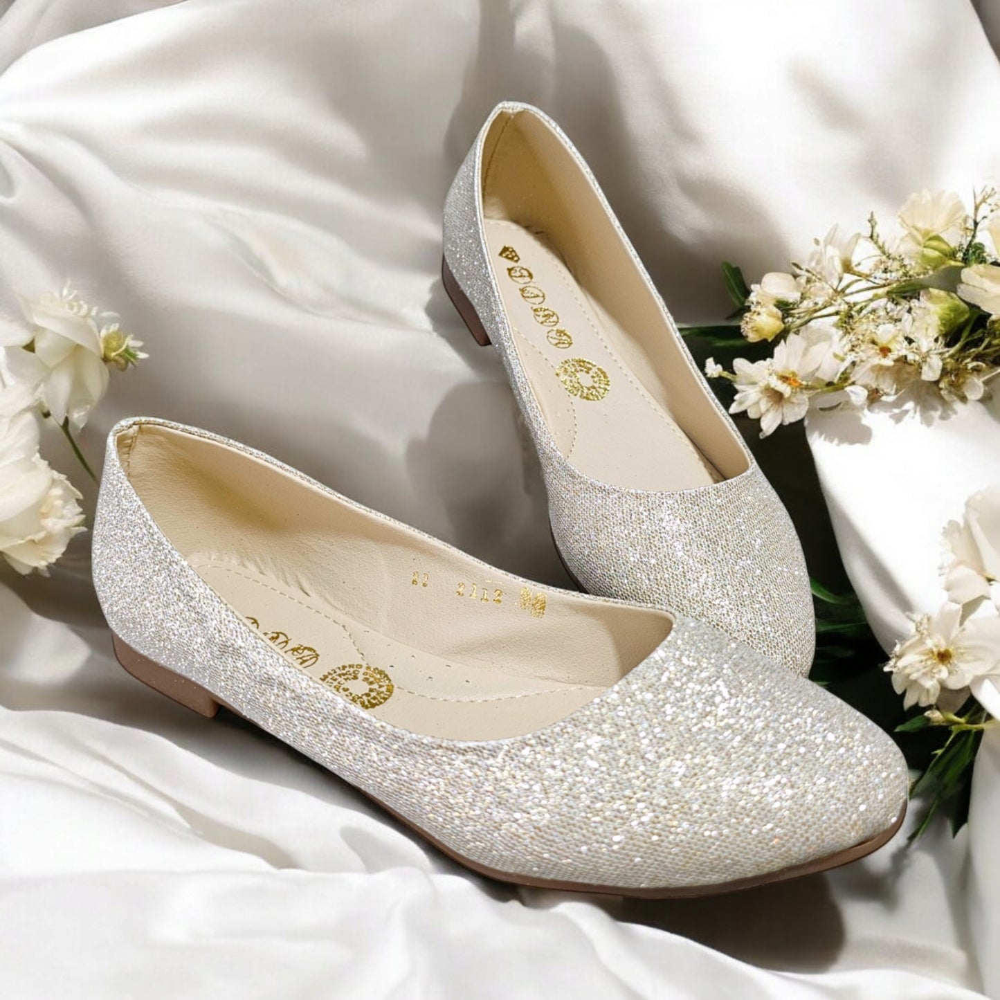 Balerina LADY ALISON Lisa con Brillos Diamantina Pique Varios Colores