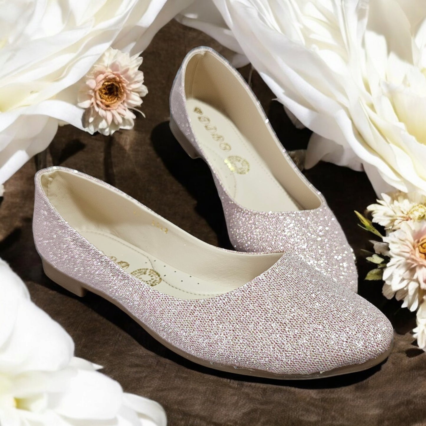 Balerina LADY ALISON Lisa con Brillos Diamantina Pique Varios Colores