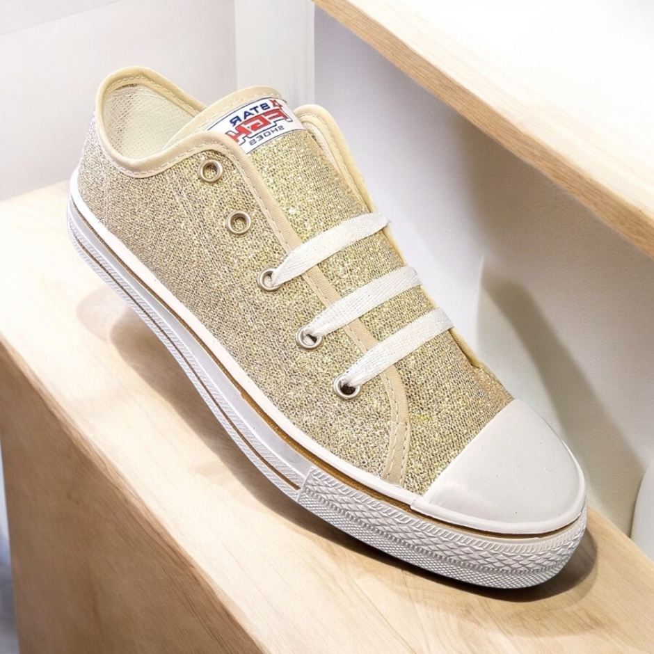 Tenis VAMOS 700 Moda Shiny Casual Urbana Con Brillos KIDS