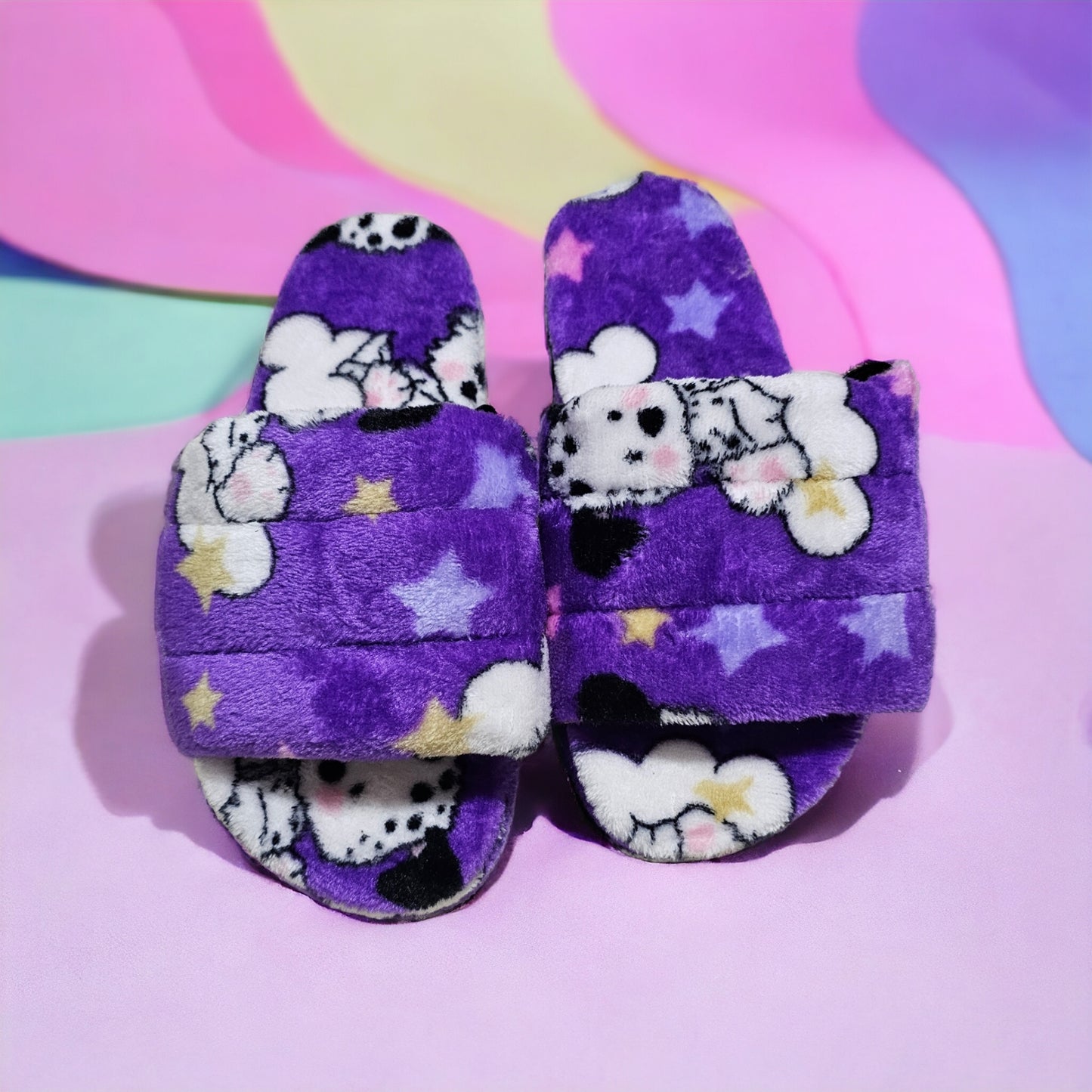 Pantuflas KOKORO Peluche Varios Diseños Estampados