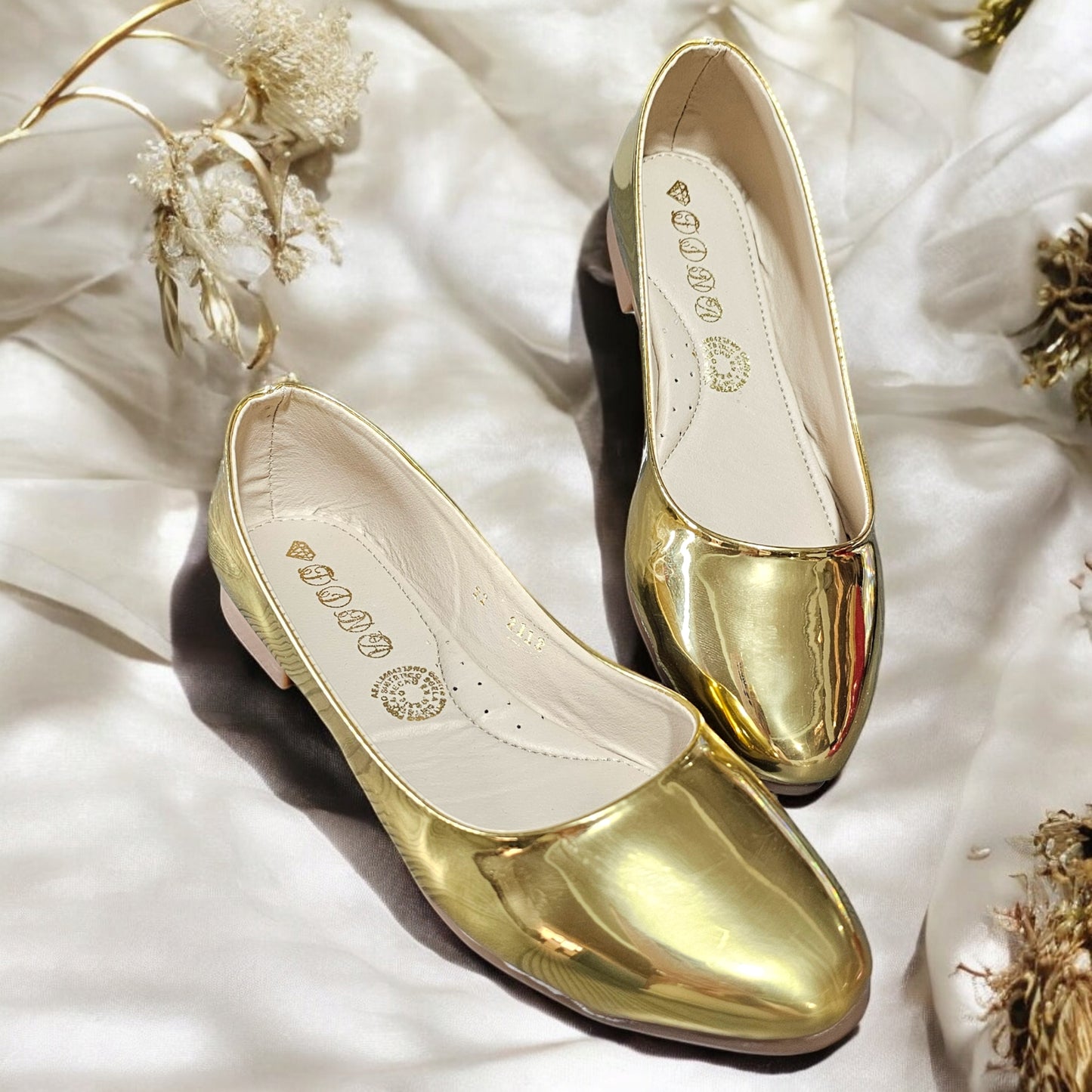 Balerinas LADY ALISON Espejo Flats Lisos Varios Colores