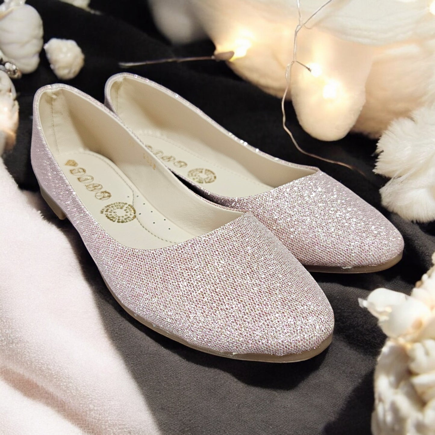 Balerina LADY ALISON Lisa con Brillos Diamantina Pique Varios Colores