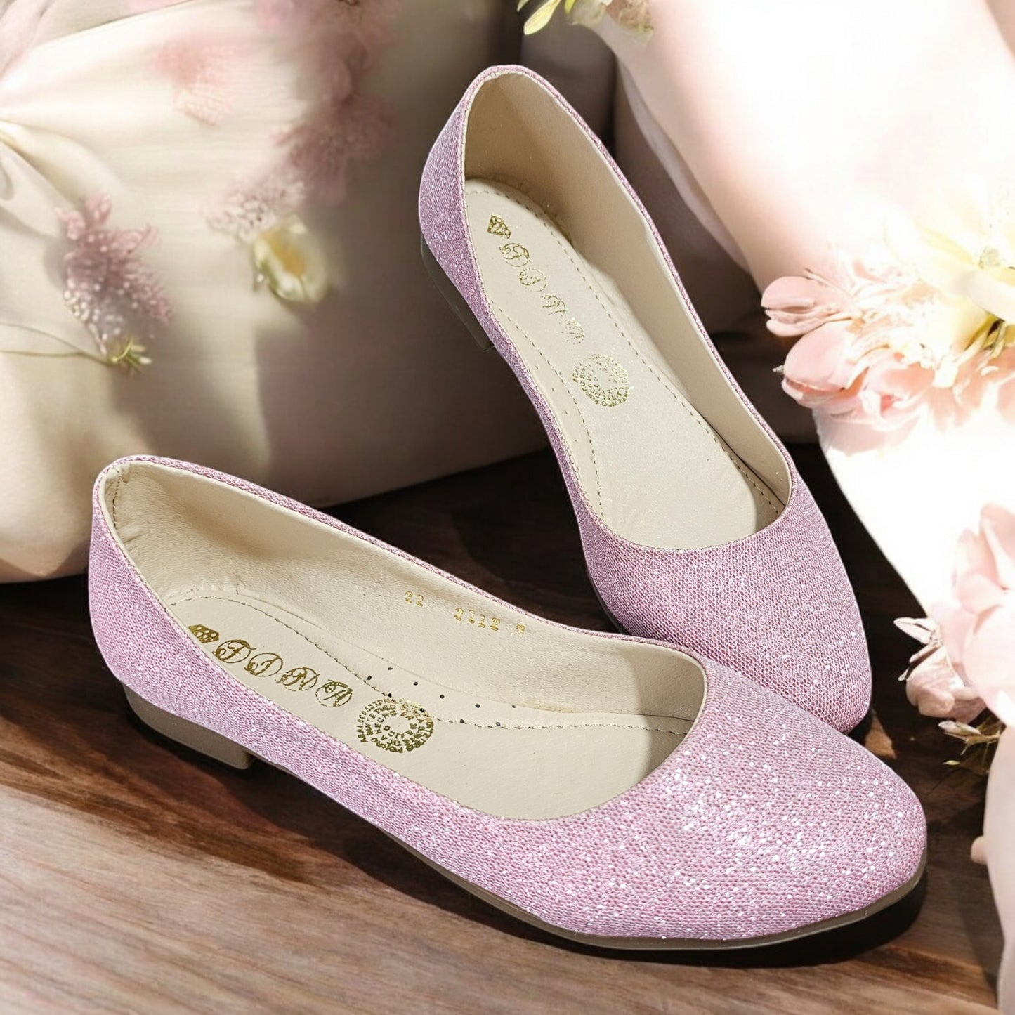 Balerina LADY ALISON Lisa con Brillos Diamantina Pique Varios Colores