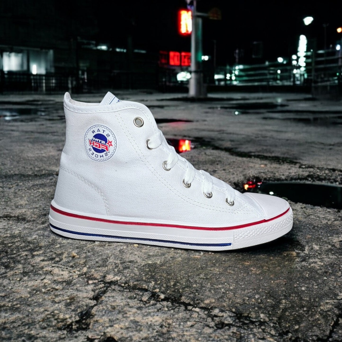 Tenis VAMOS Moda Casual Urbana Tipo Botin Colores Lisos