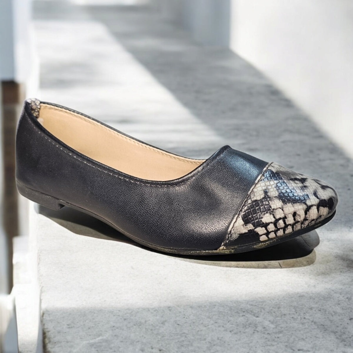Balerinas ANGORA Est. 2019 Animal Print Flats