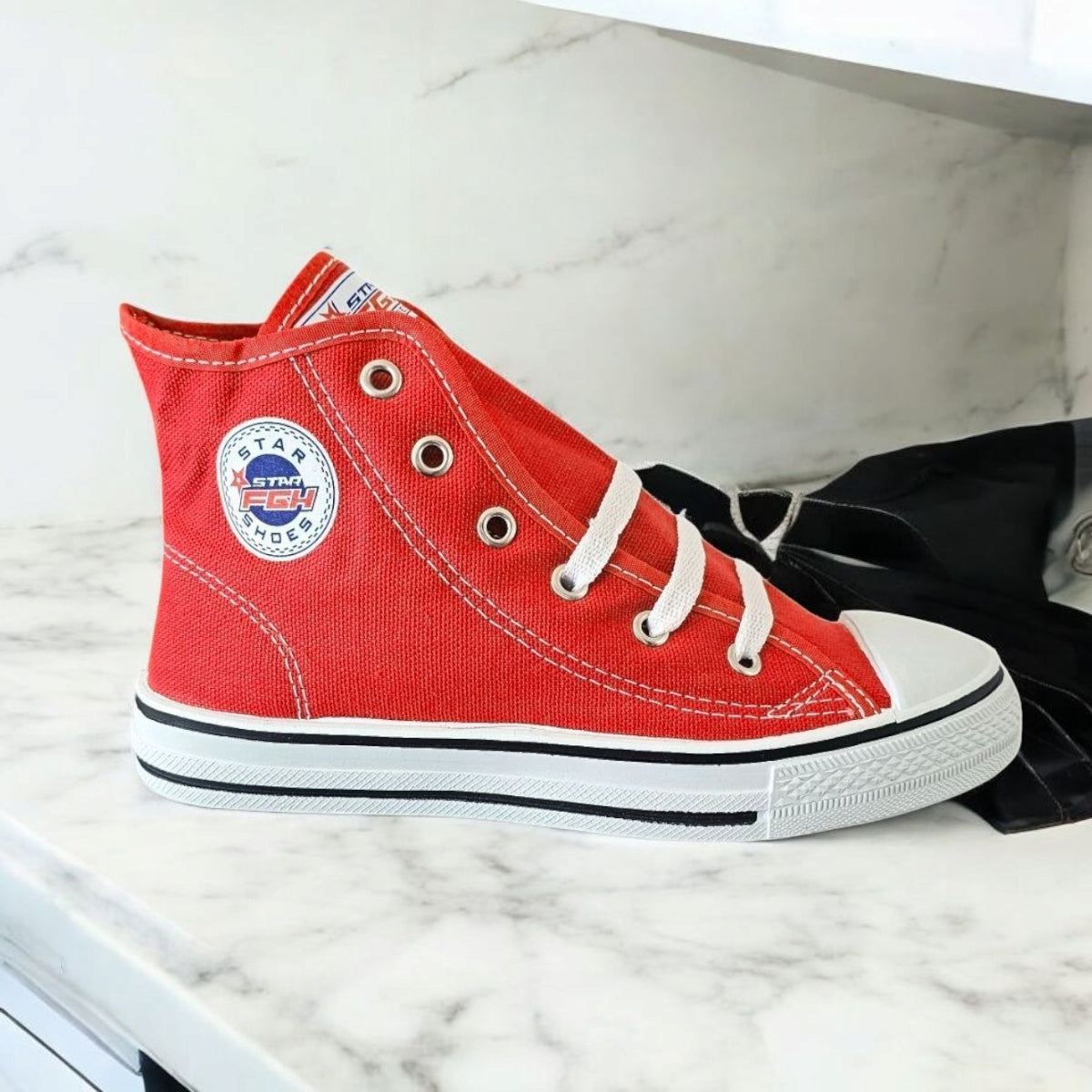 Tenis VAMOS Moda Casual Urbana Tipo Botin Colores Lisos