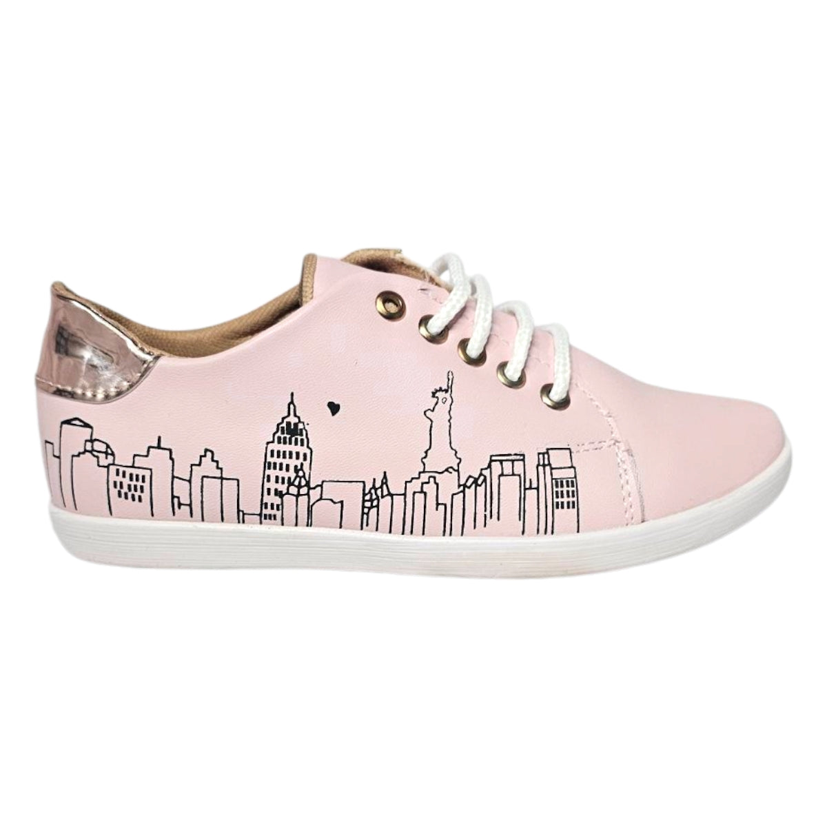 Tenis CITY Moda Casual Urbana Tipo Sneakers Calzado Para Dama