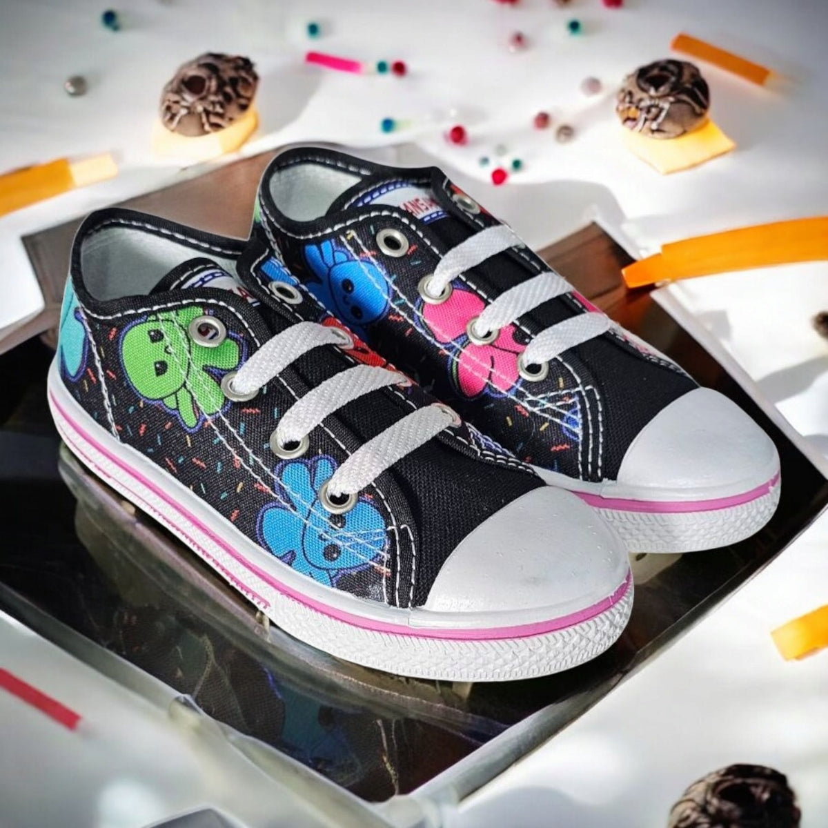 Tenis VAMOS Moda Casual Urbana Tipo Choclo con Estampados