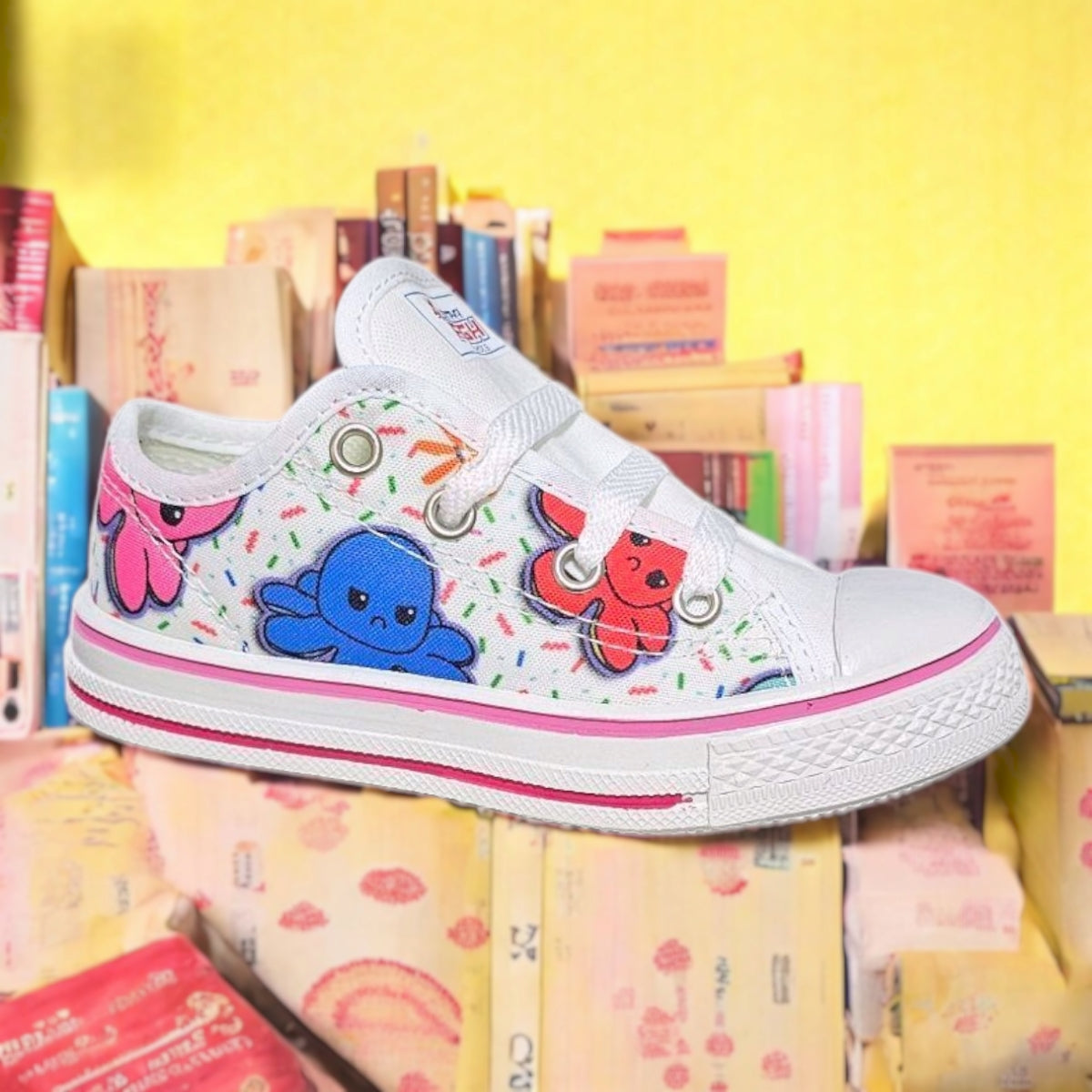 Tenis VAMOS Moda Casual Urbana Tipo Choclo con Estampados