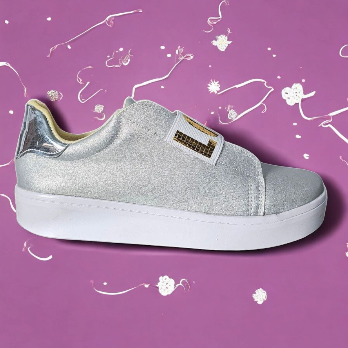 Tenis NEW WOMAN 250 LOVE Slide in Casual y Plataforma