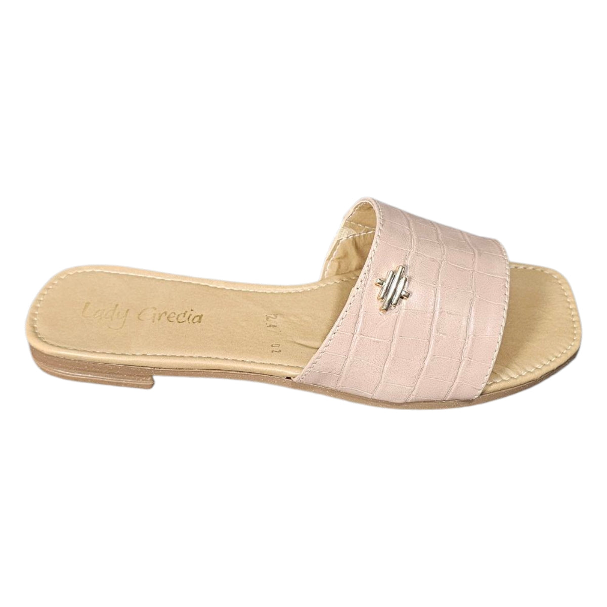 Sandalia LADY GRECIA 02 Suela Plana Sencilla