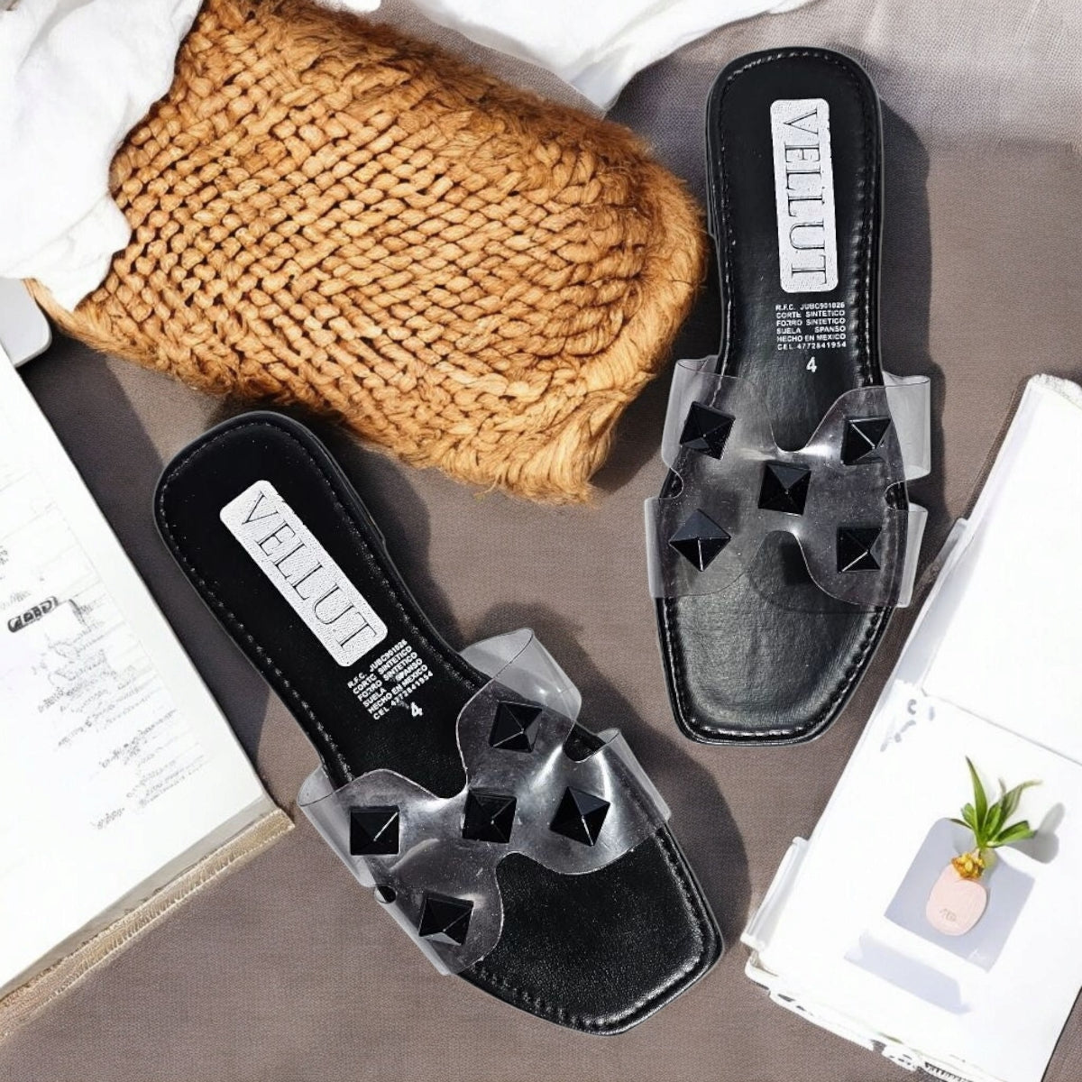 Sandalia VELUTO 1000 MICA Estilo Transparente