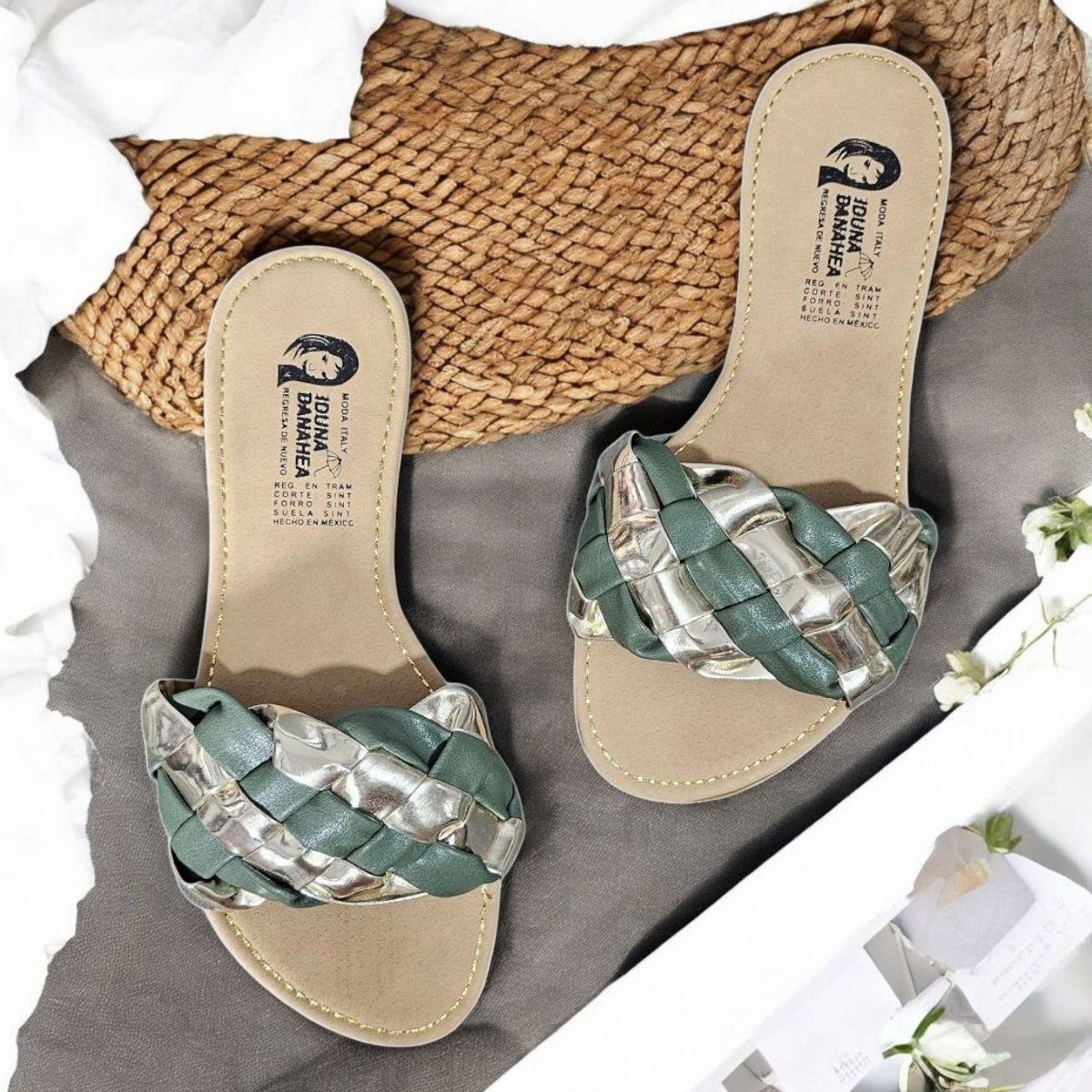 Sandalia IDUNA 104 Trenza Lisa