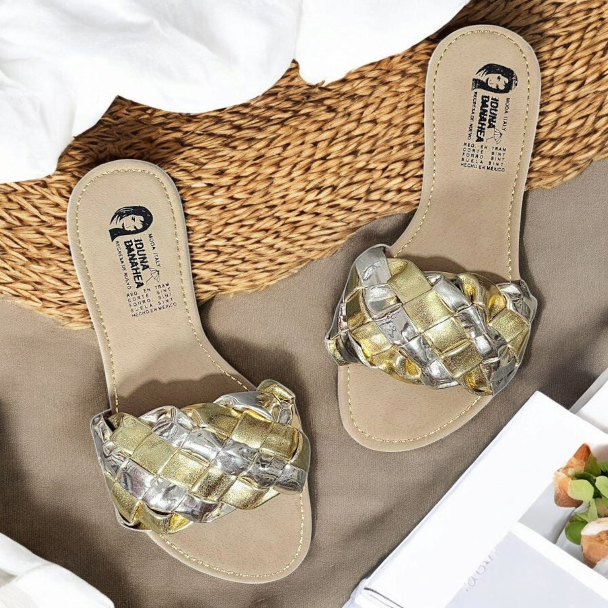 Sandalia IDUNA 104 Trenza Lisa
