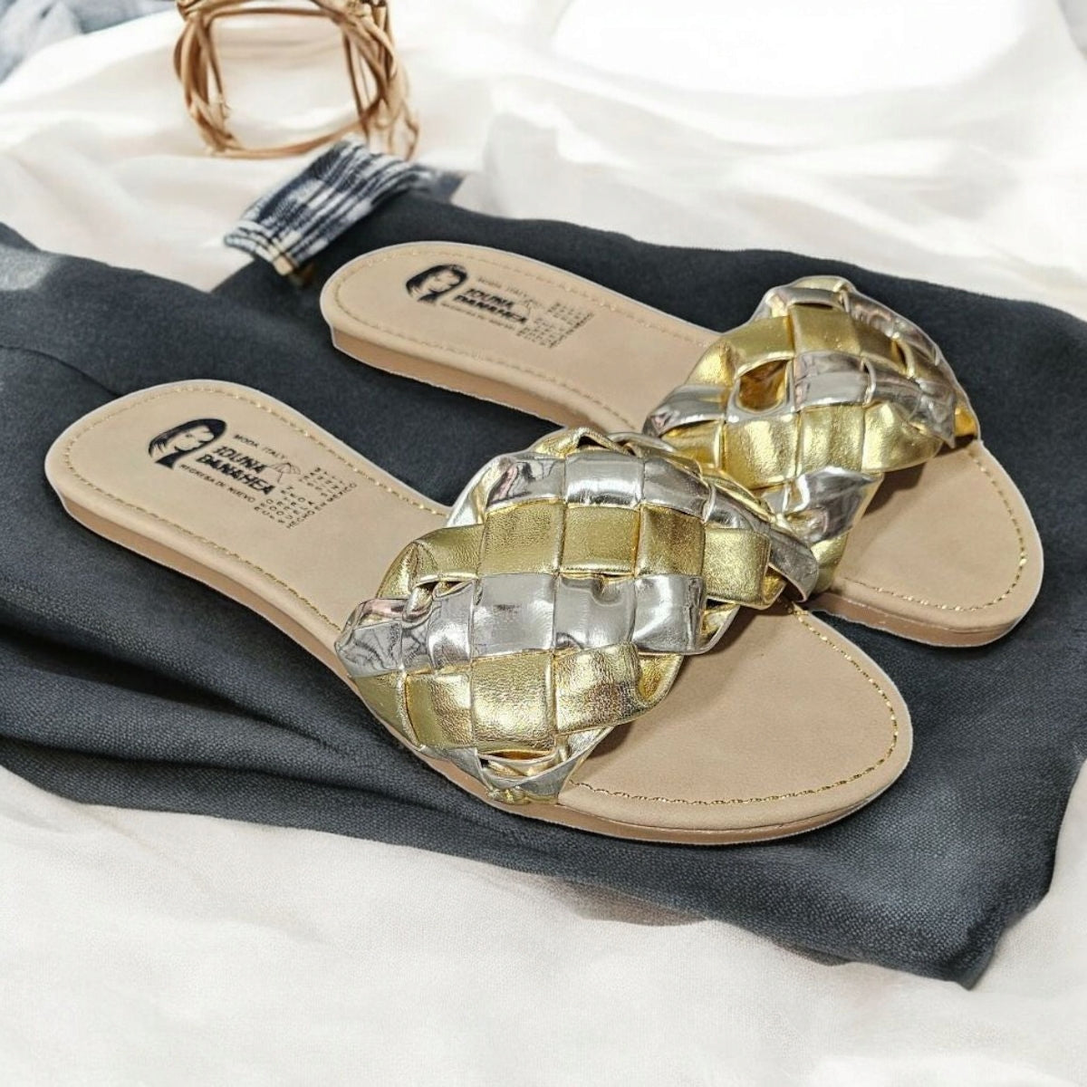 Sandalia IDUNA 104 Trenza Lisa