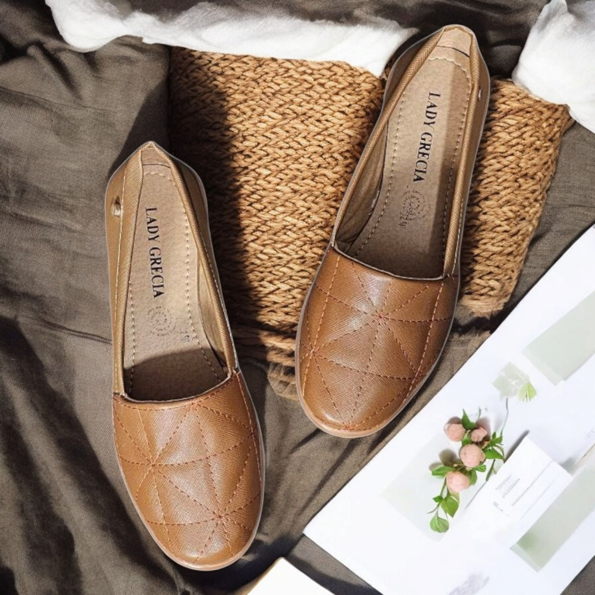Mocasin Lady GRECIA Est 09 Mocasin Rombos