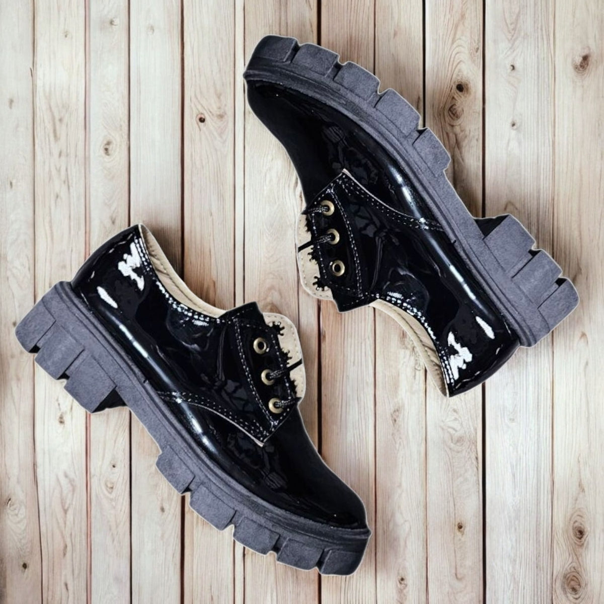 Oxfords ANDY Est. 620 Cordones y Suela Gruesa