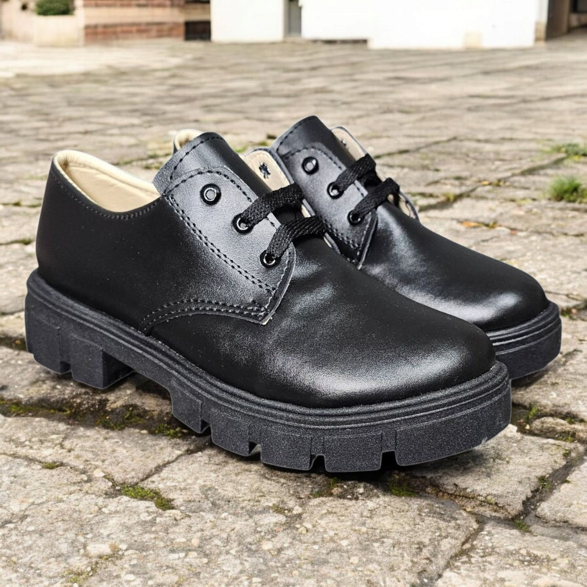 Oxfords ANDY Est. 620 Cordones y Suela Gruesa
