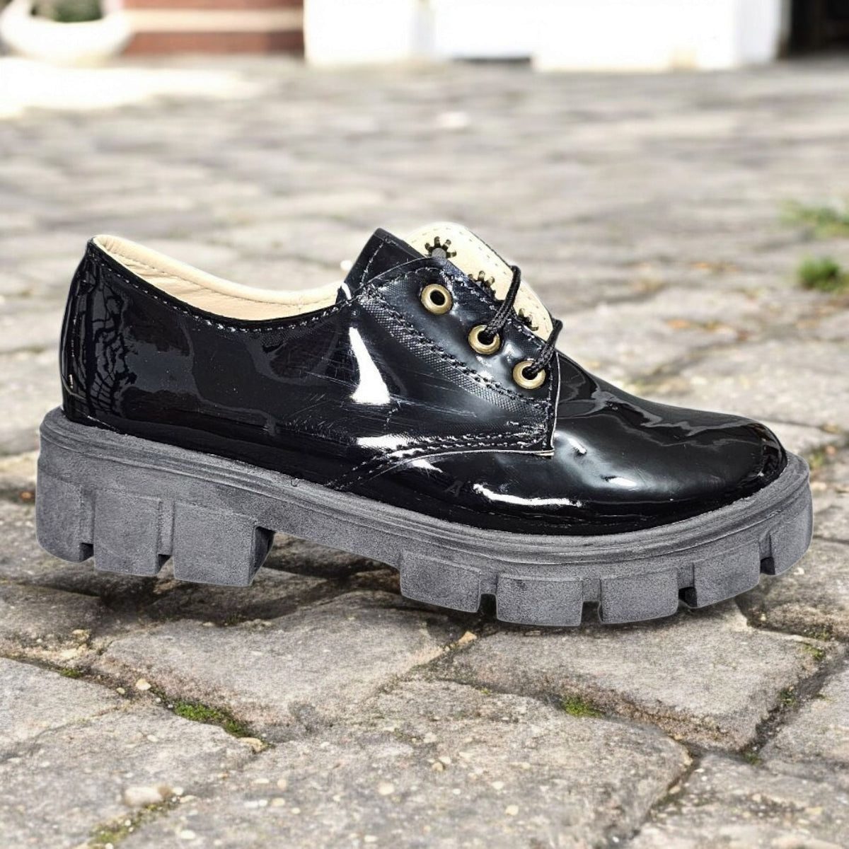 Oxfords ANDY Est. 620 Cordones y Suela Gruesa