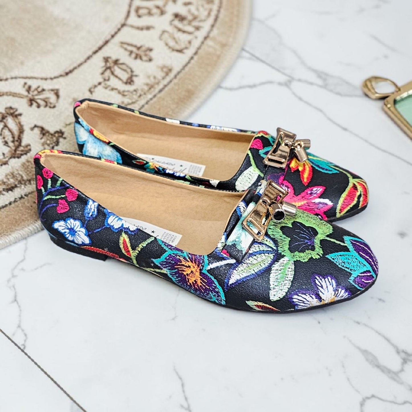 Zapato de D'Lizbeth 300 Flores