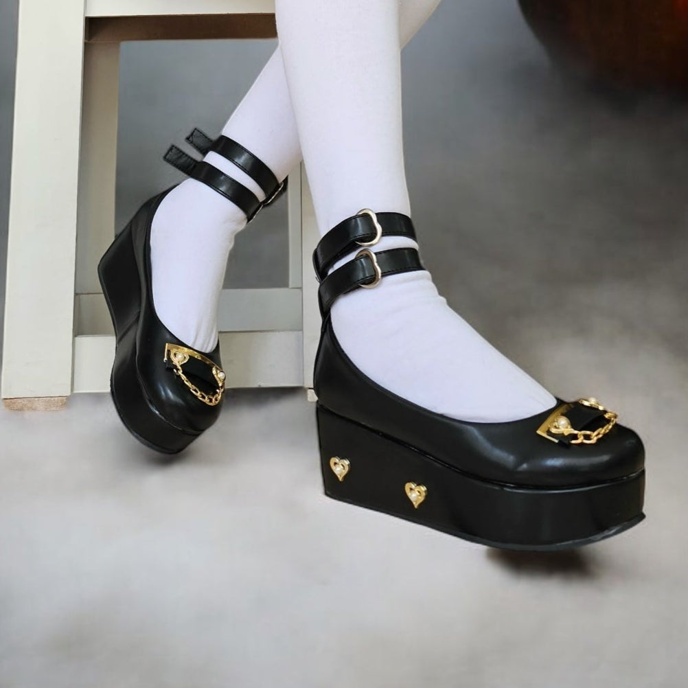 Zapatos de Plataforma KRSH Suela Corrida